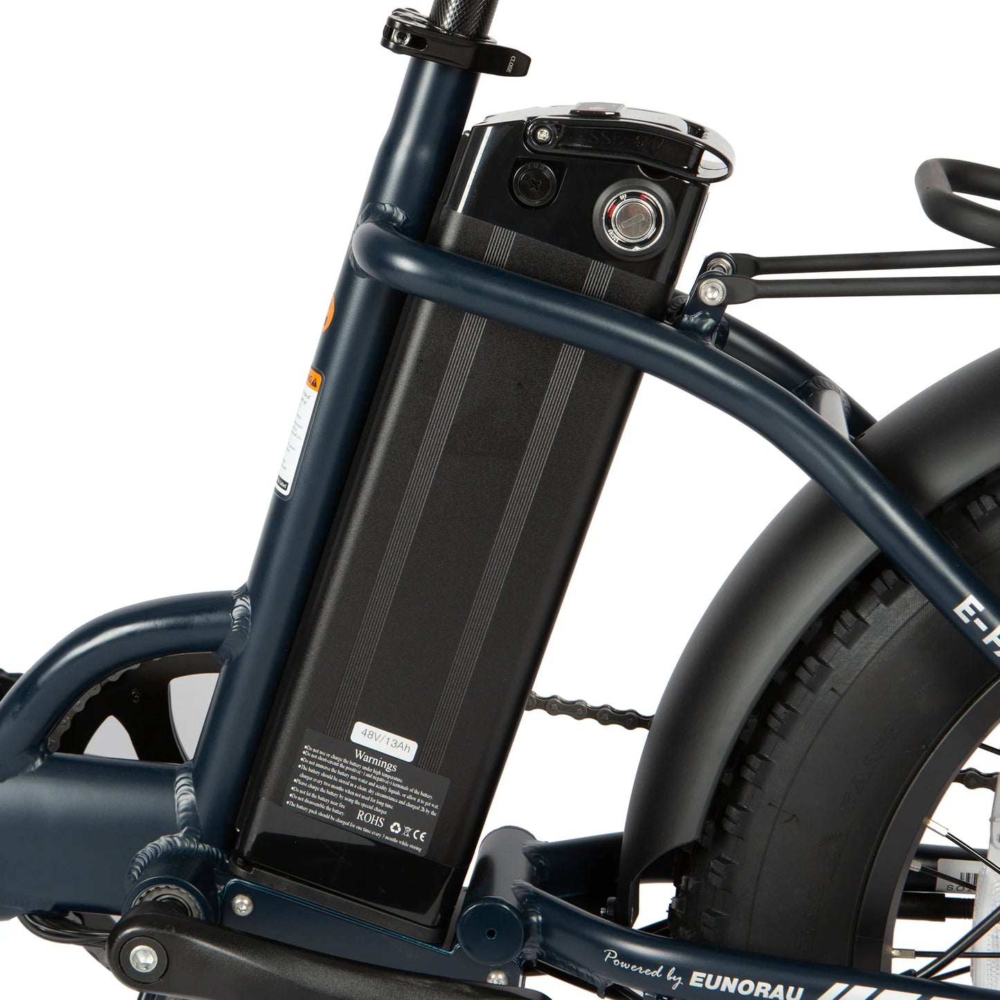 E-FAT-STEP Electric Bike – 500W Step-Thru Foldable Fat Tire eBike