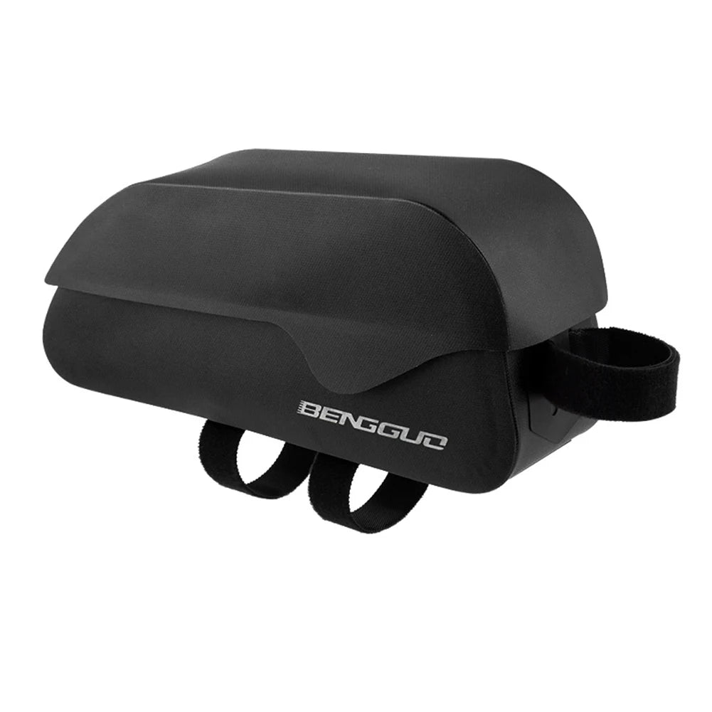 Bicycle Magnetic Lid Top Tube Bag Waterproof Bike Bag Bicycle Front Frame Bag for Mountain Road Bike