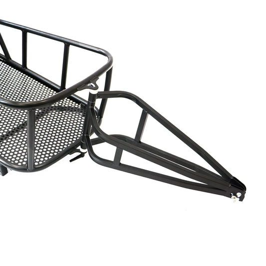 EUNORAU Single Wheel Cargo Trailer – Heavy-Duty Fat Tire Bike Trailer