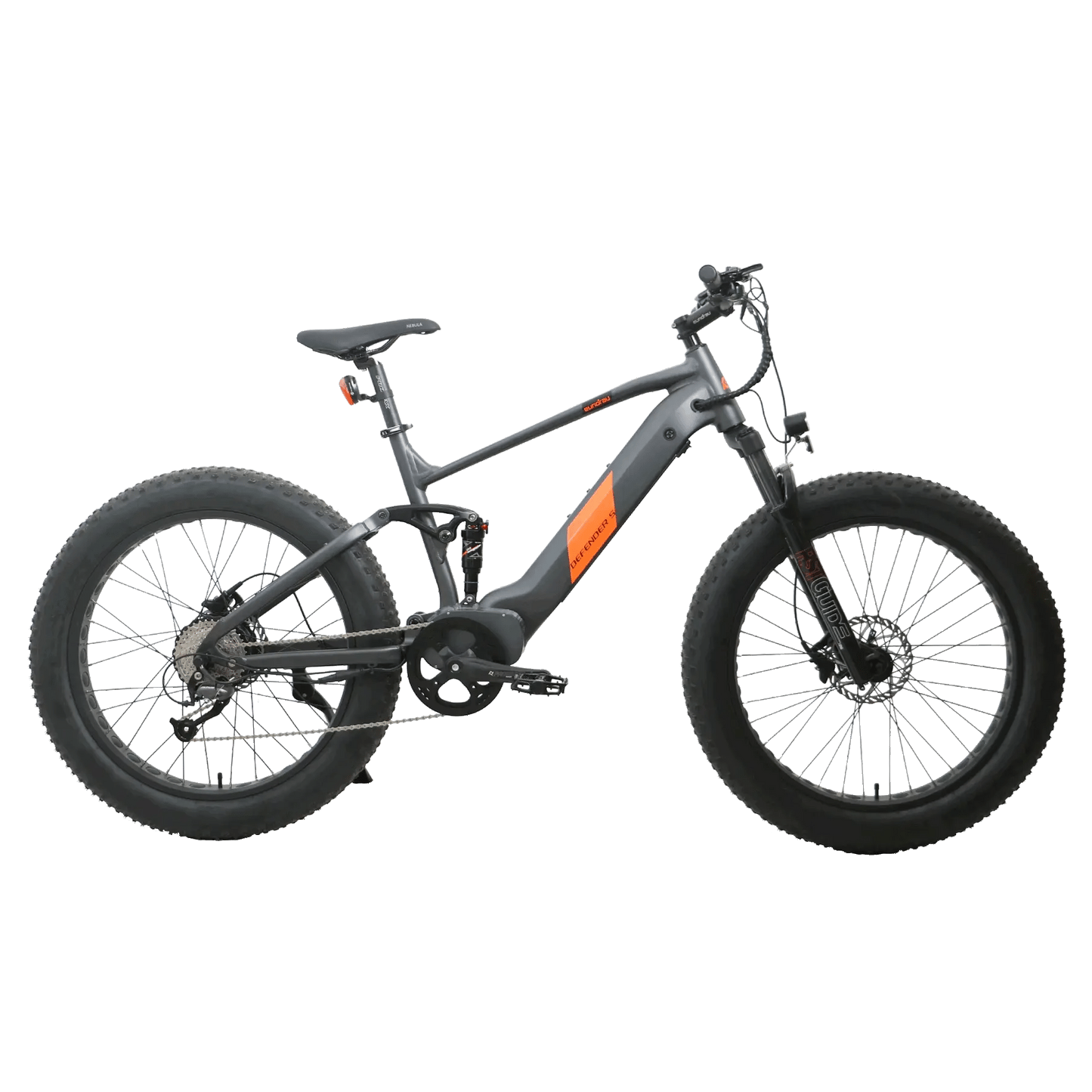 EUNORAU DEFENDER-S Dual Motor Electric Bike – 1500W Fat Tire All-Terrain eBike