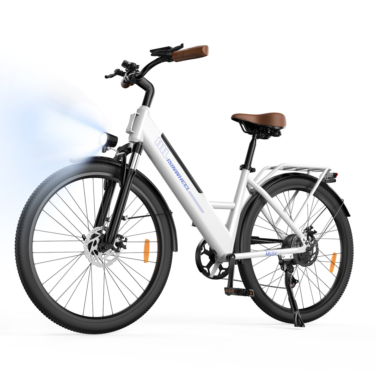 isinwheel Ucity Electric Cruiser Bike β photo 11