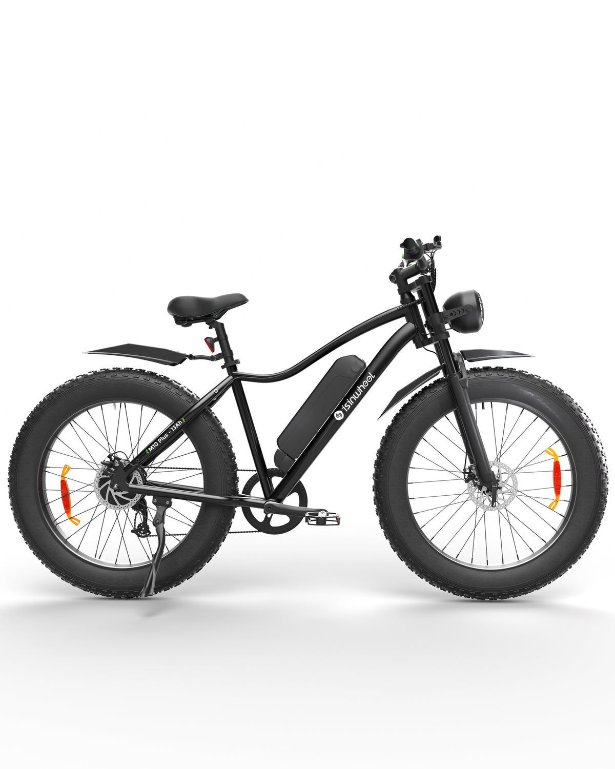 isinwheel M10 Plus Electric Bike β Black
