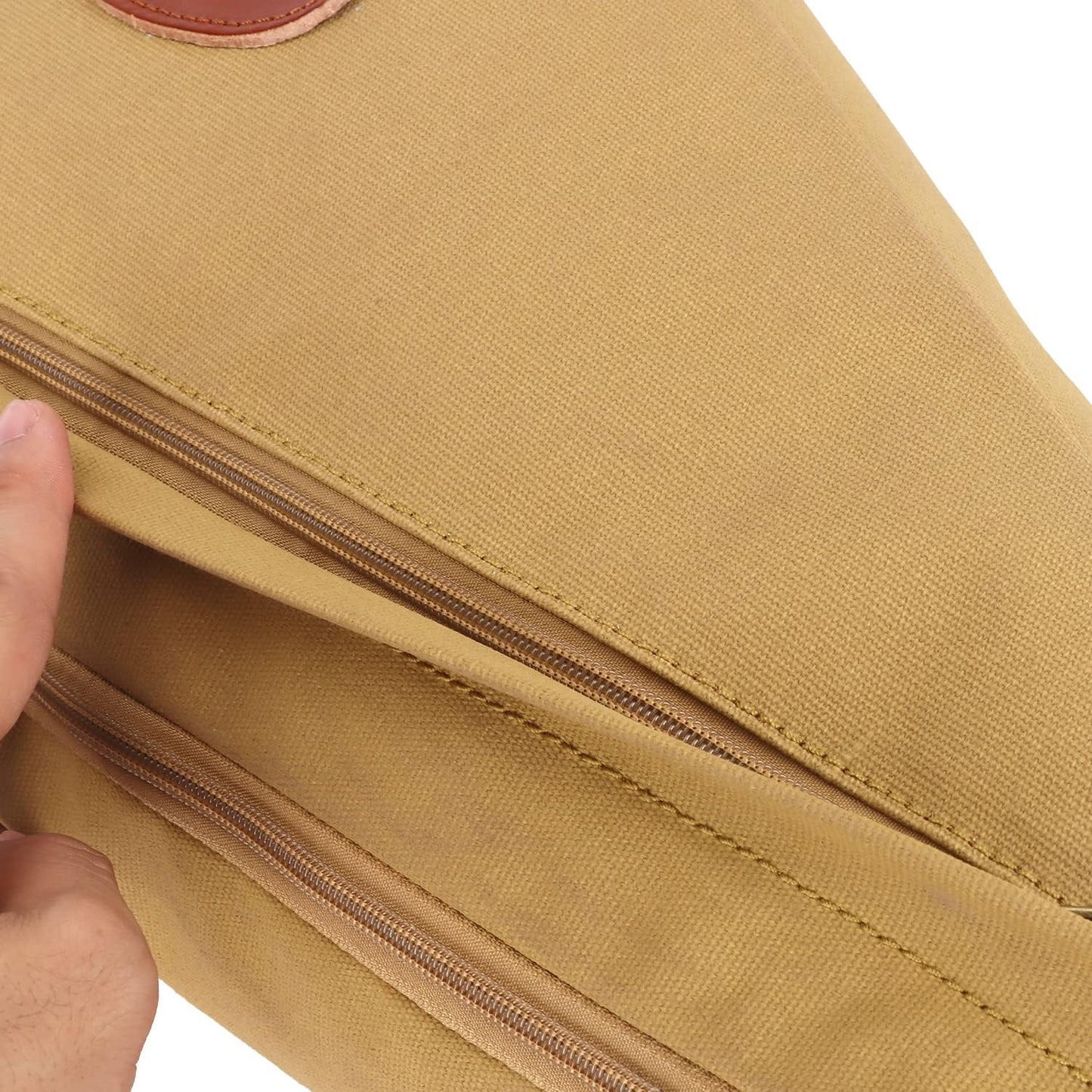 Cycling Bag Bicycle Triangle Frame Bag Bike Backpack Sling Bag (Khaki)