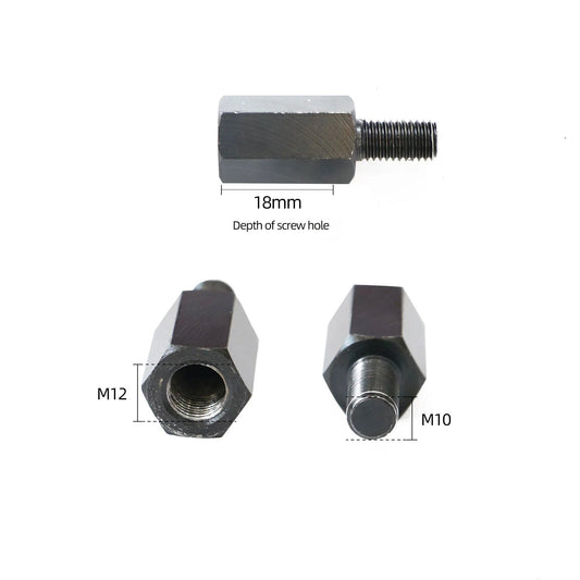 EUNORAU M12 to M10 Trailer Hitch Adapter – Hub Motor E-Bike ConnectorEvolveRide