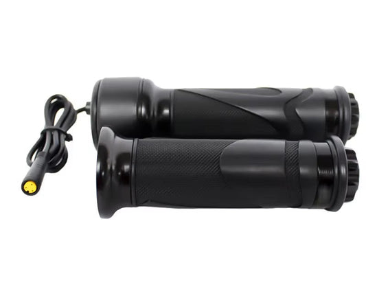Electric Bike Throttle Grip 24V 36V 48V Waterproof Connector E Bike Twist Throttle for Bafang Motor Electric Bicycle Accessories