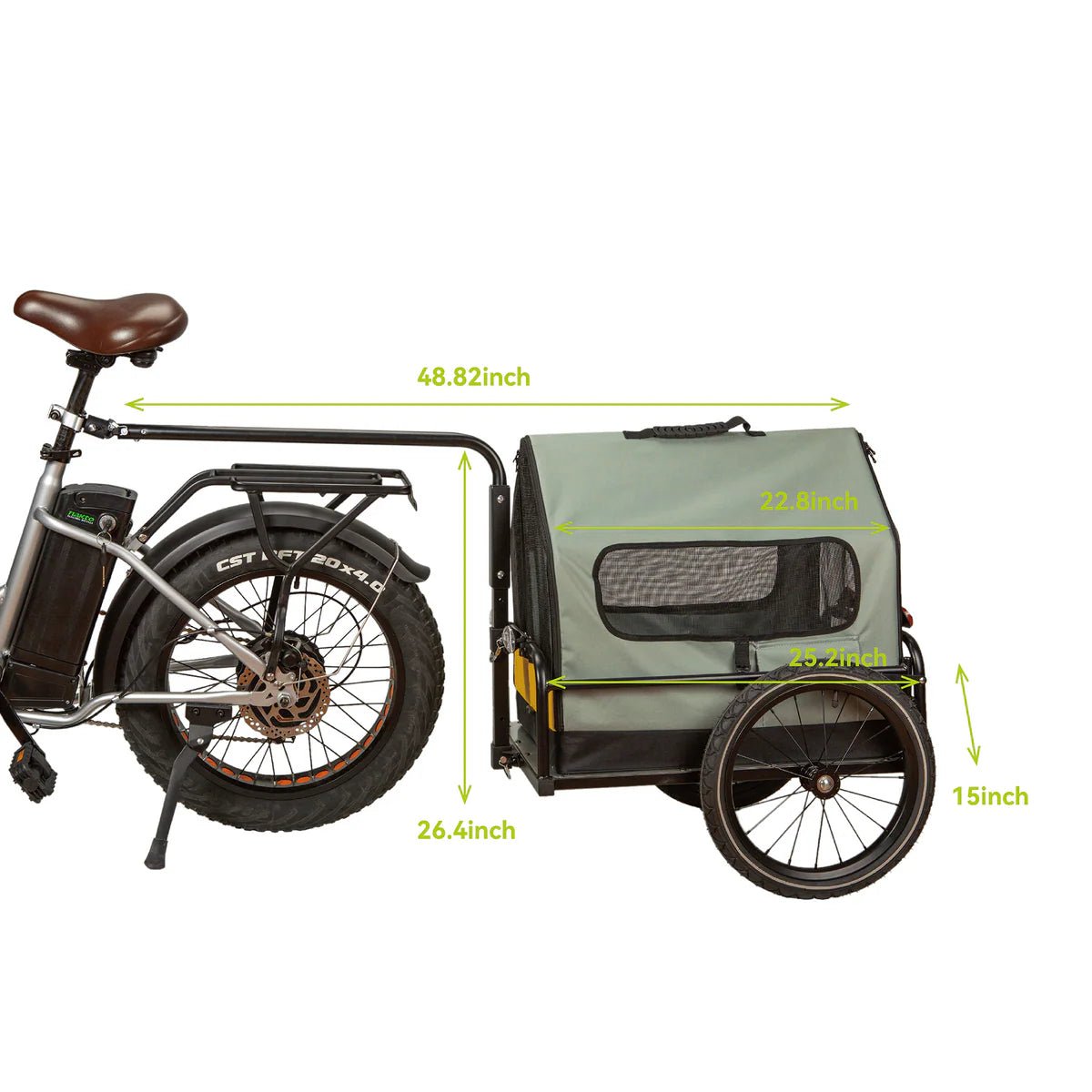 NAKTO Pet Bike TrailerSporting Goods > Outdoor Recreation > Cycling > Bicycle Accessories > Bicycle TrailersEvolveRide