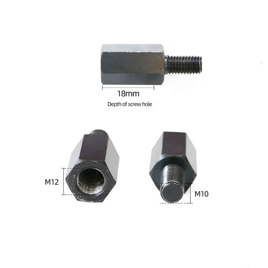 EUNORAU M12 to M10 Trailer Hitch Adapter – Hub Motor E-Bike Connector