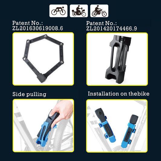 NAKTO Foldable Lock – image 2