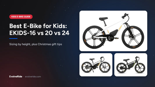 Best e-bike for kids: EUNORAU EKIDS-24, EKIDS-20 and EKIDS-16