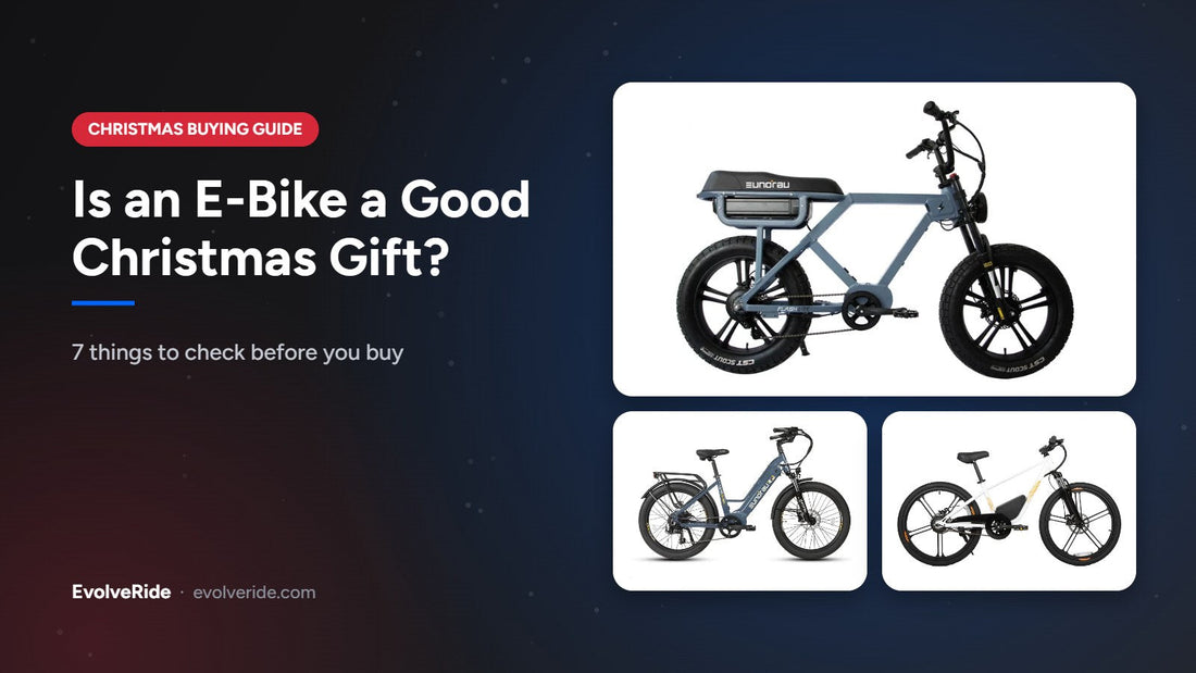 Is an e-bike a good Christmas gift: EUNORAU Flash AWD, META24 and EKIDS-24 e-bikes