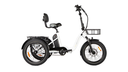 EUNORAU ONE-TRIKE 2.0 Electric Trike – 500W Step-Thru Cargo eTrike