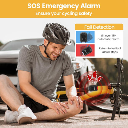 Geevon 135dB wireless bike alarm with remote – photo 5