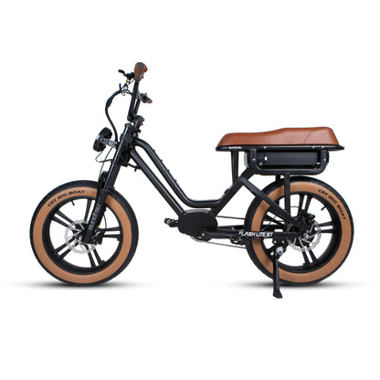 EUNORAU Flash Lite ST Electric Bike – Step-Thru Urban Cruiser eBike 750W