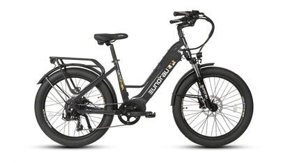EUNORAU META 24-ST 2.0 Electric Bike – 500W Step-Thru City Commuter eBike