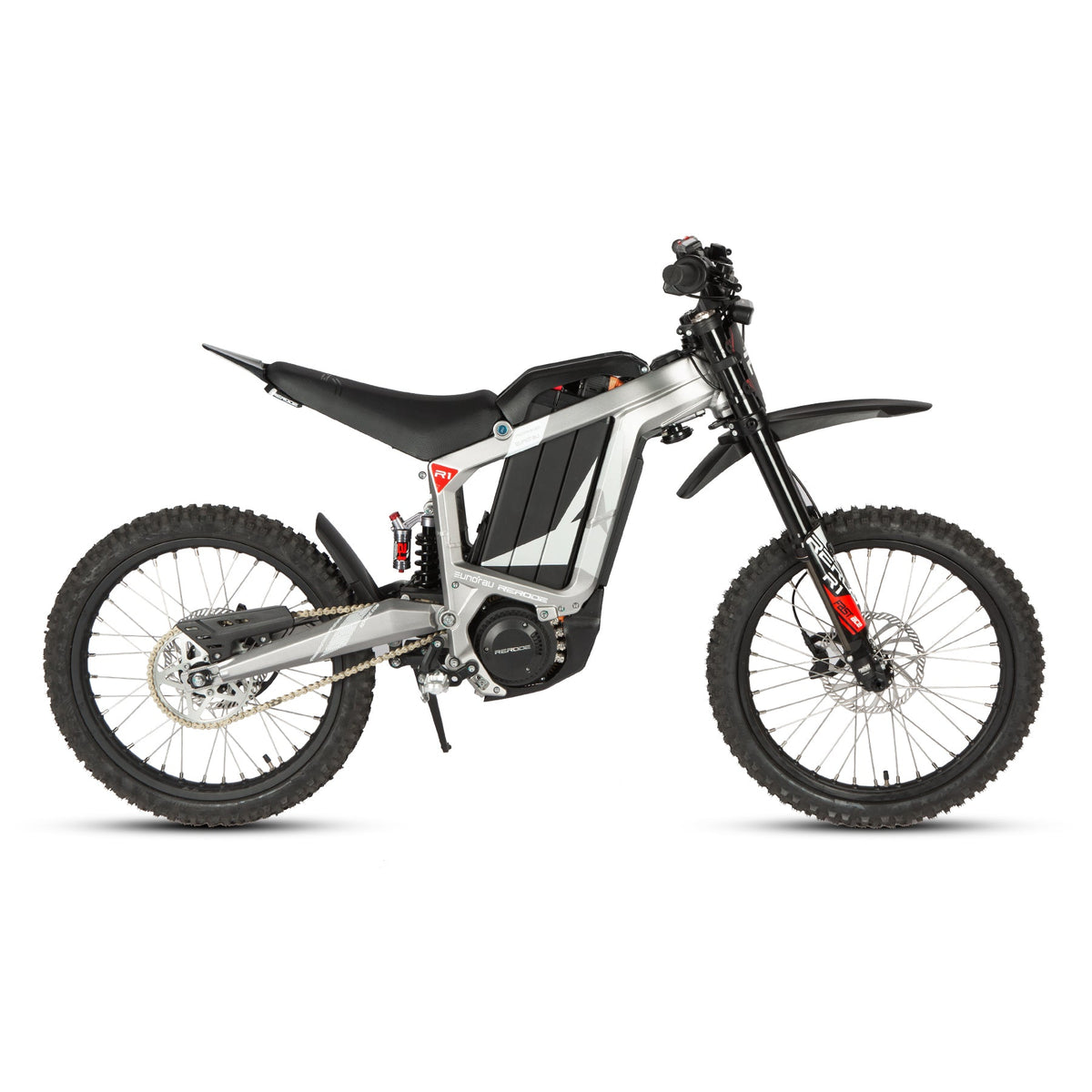 EUNORAU R1-19 electric dirt bike in Silver
