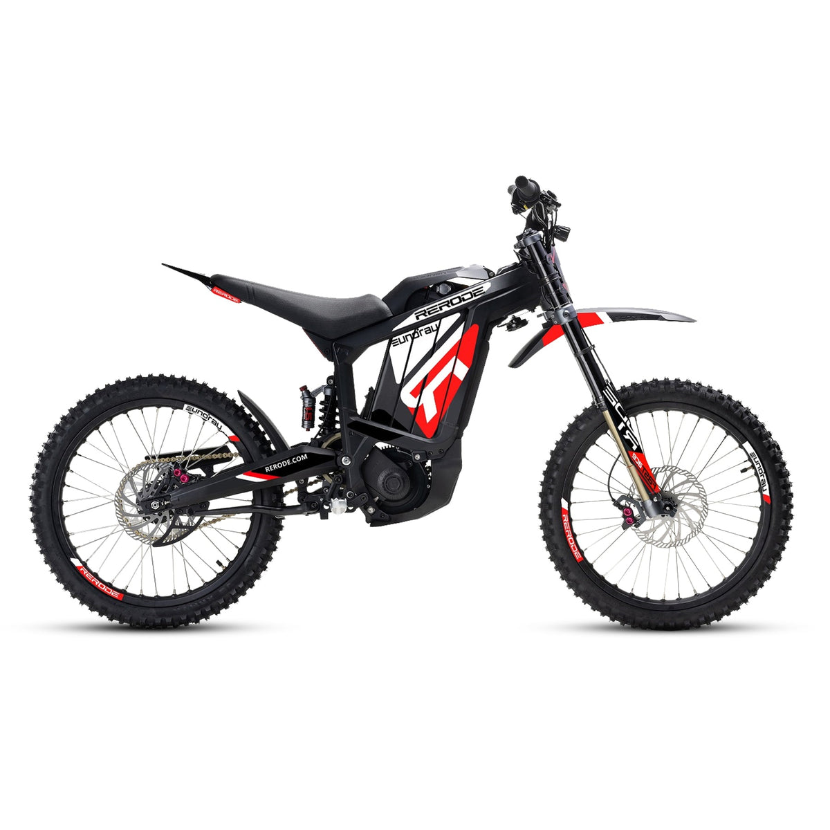 EUNORAU R1-19 electric dirt bike in Black