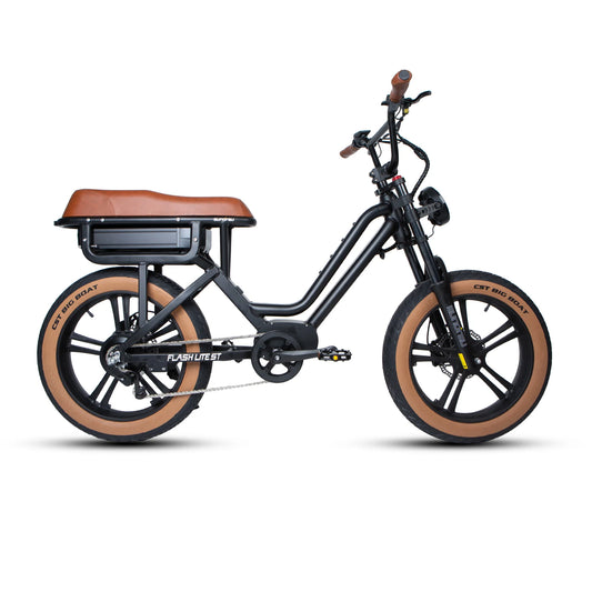 EUNORAU Flash Lite ST Electric Bike – Step-Thru Urban Cruiser eBike 750W