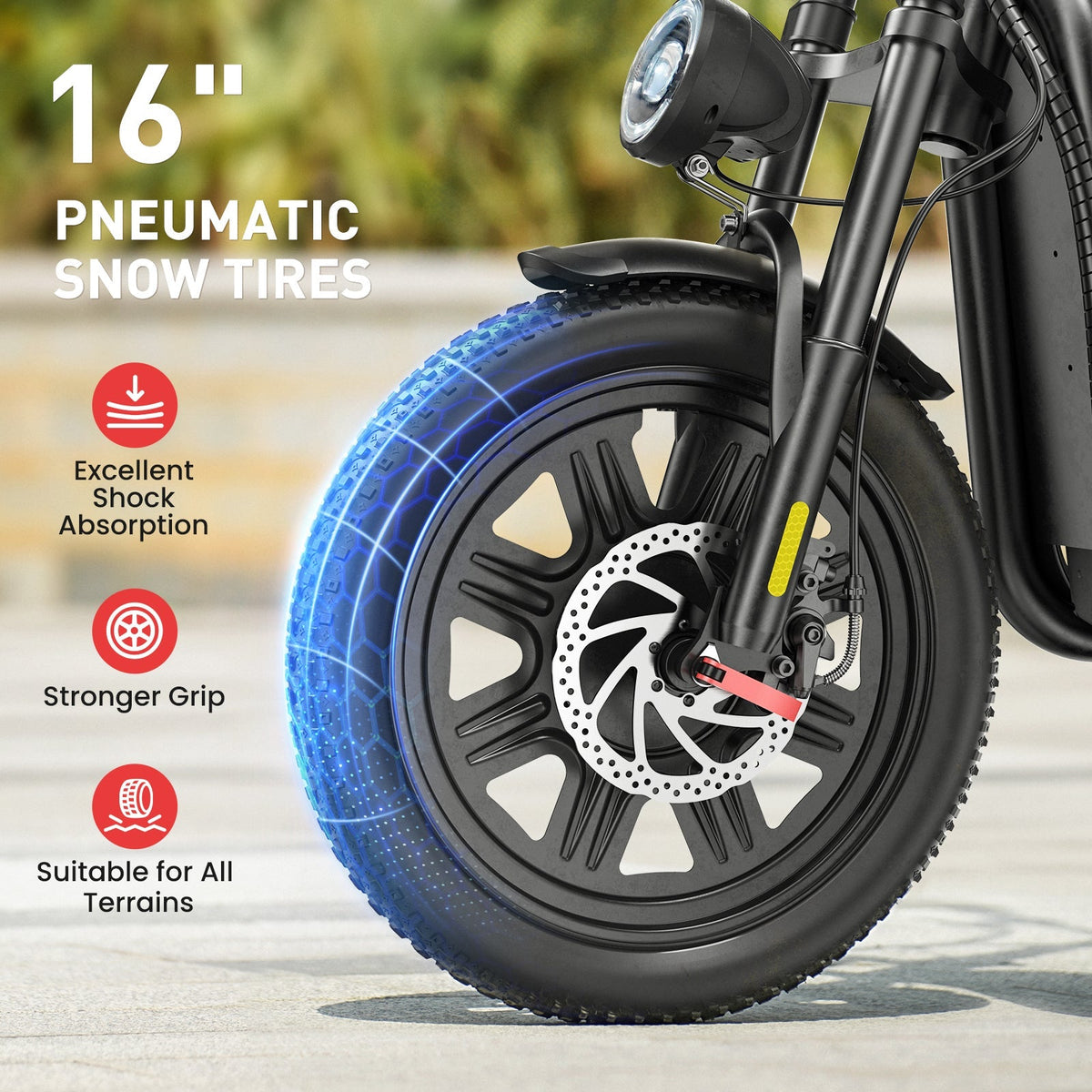 iScooter F7 Electric Scooter 1000W with Seat 28 MPH & 45 Miles – photo 8