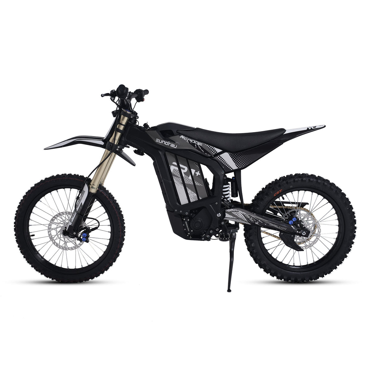 EUNORAU R1+ Black electric dirt bike, other side