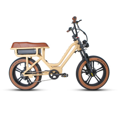 EUNORAU Flash Lite ST Electric Bike – Step-Thru Urban Cruiser eBike 750W