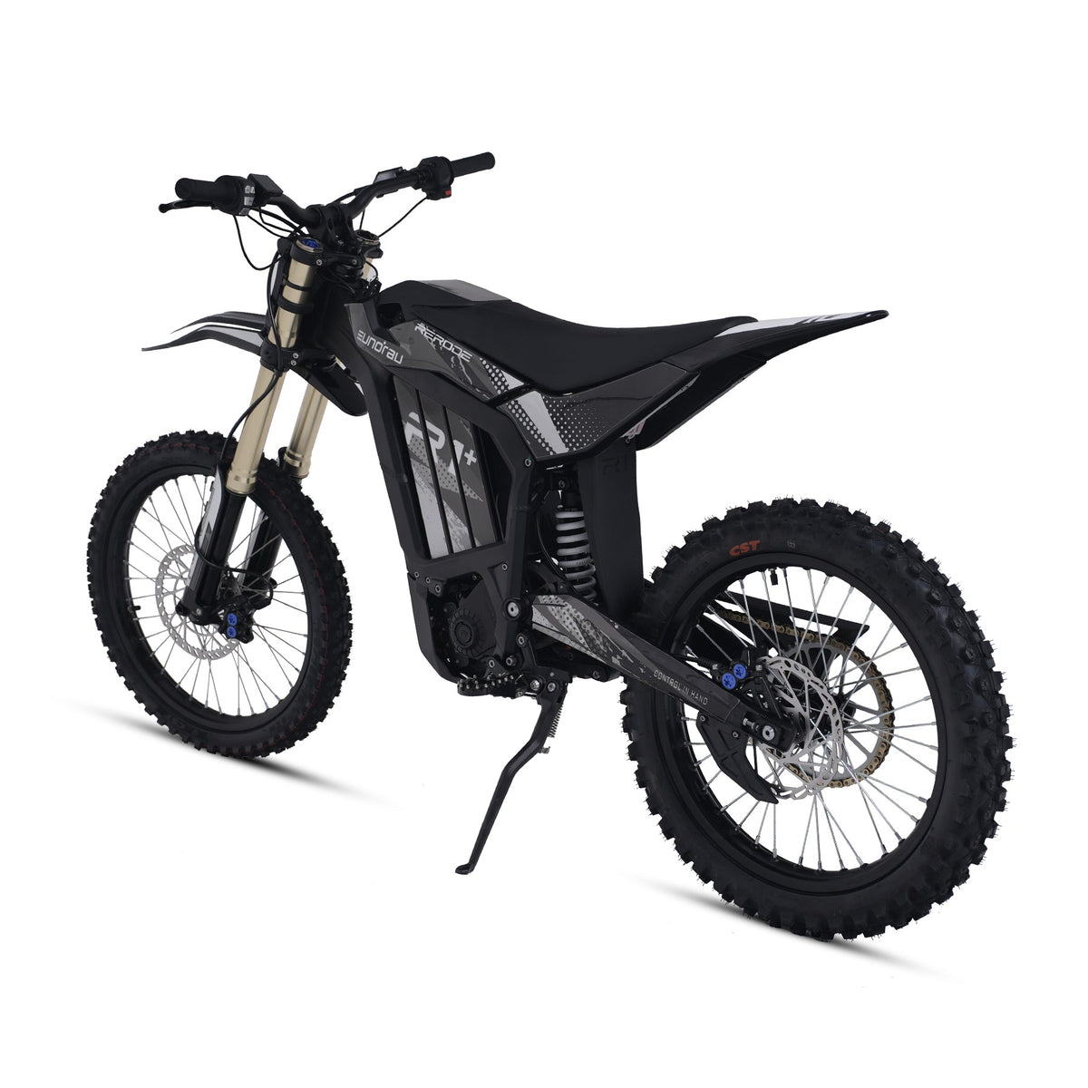 EUNORAU R1+ Black electric dirt bike detail