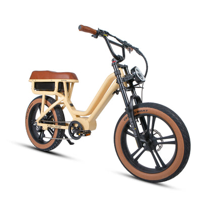 EUNORAU Flash Lite ST Electric Bike – Step-Thru Urban Cruiser eBike 750W
