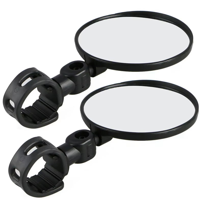 Universal Bicycle Rearview Mirror Adjustable Rotate Wide-Angle Cycling Handlebar Rear View Mirrors for MTB Road Bike Accessories