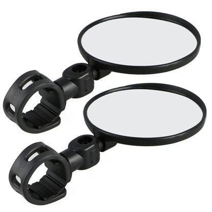 Universal Bicycle Rearview Mirror Adjustable Rotate Wide-Angle Cycling Handlebar Rear View Mirrors for MTB Road Bike Accessories