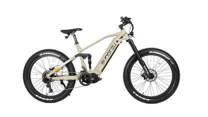 EUNORAU SPECTER-S 3.0 Electric Mountain Bike – 1000W Mid-Drive Full Suspension eMTB