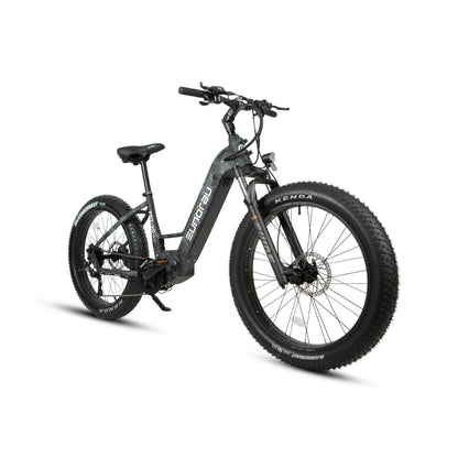 EUNORAU FAT-HD 2.0 Electric Bike – 1000W Mid-Drive Fat Tire eBike
