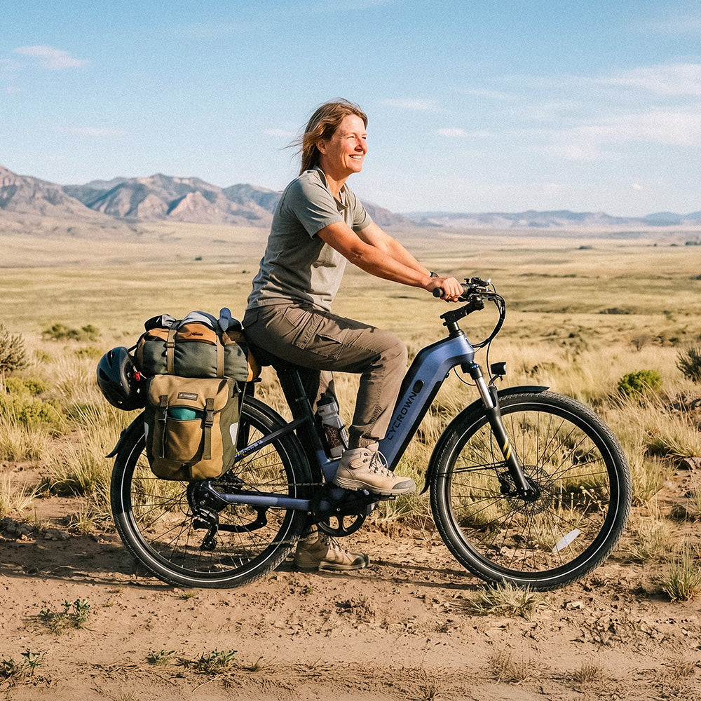Cycrown UrbanXST electric commuter bike photo 29