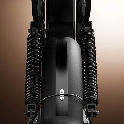 Cycrown CycHunter electric bike handlebar and display close-up