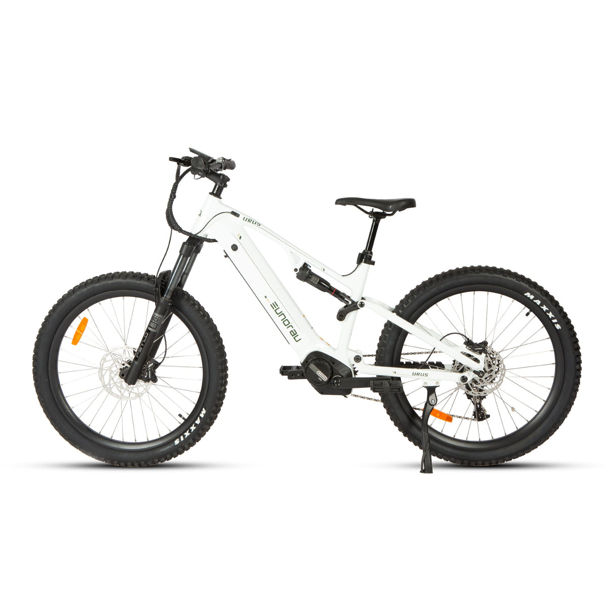 EUNORAU URUS 2.0 electric mountain bike on a trail