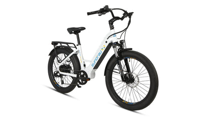 EUNORAU META 24-ST 2.0 Electric Bike – 500W Step-Thru City Commuter eBike