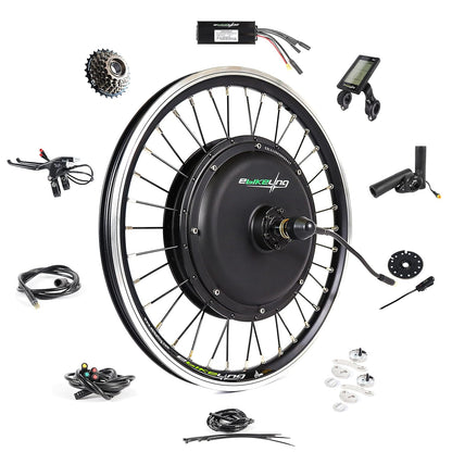 Ebike Conversion Kit 36V 500W, Rear Wheel 20" Electric Bike Conversion Kit, Add on Electric Bike Kit, High Performance, Waterproof Design for Easy Installation, Efficient Commuting Solution