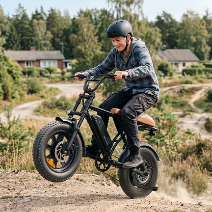 Cycrown Run Mini vintage moped e-bike gallery photo 8