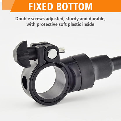Bike handlebar mirrors 2 pack, wide-angle convex – photo 4