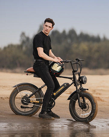 Cycrown Run Vintage Moped Ebike