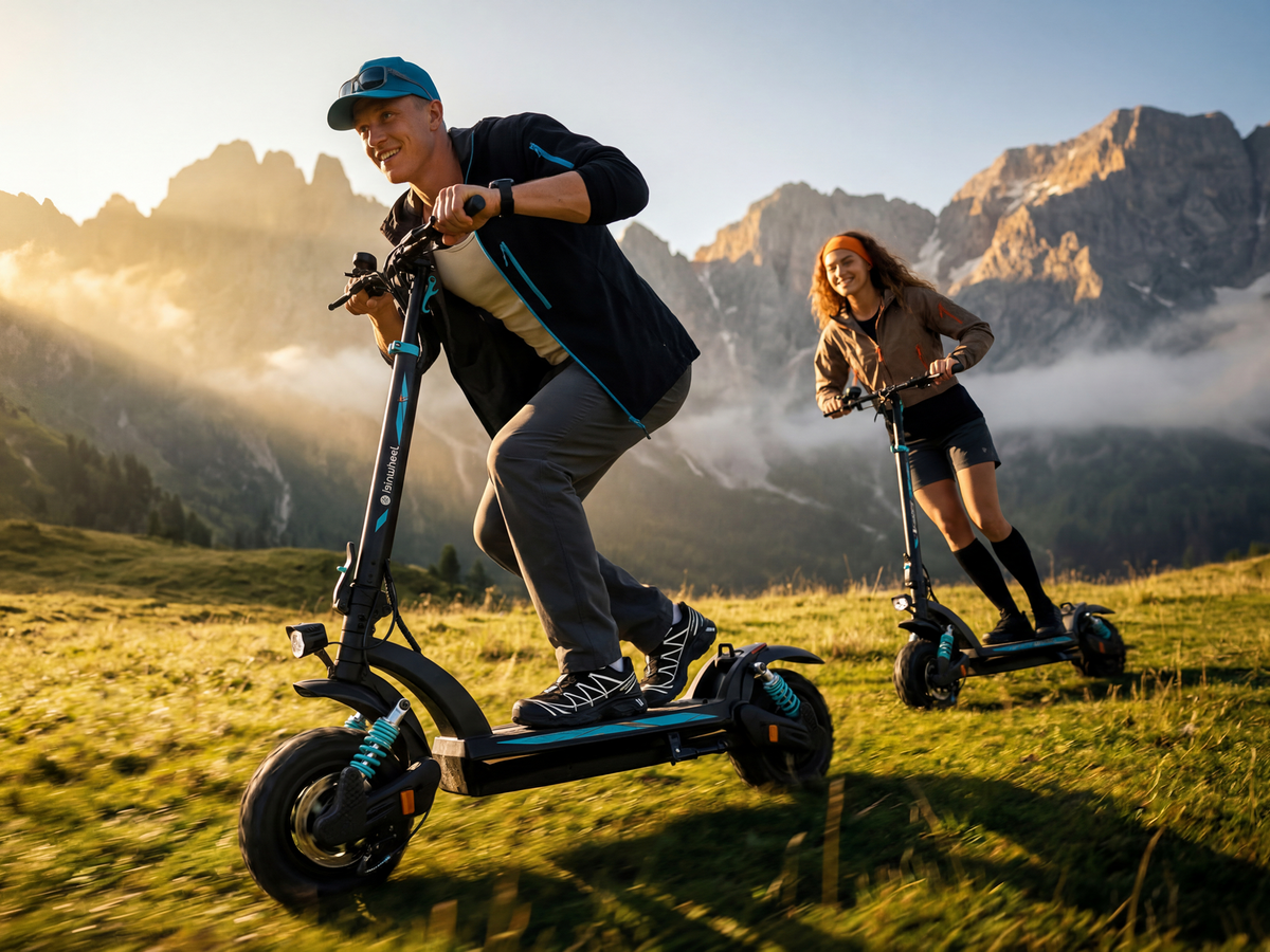 isinwheel GT2 Pro off-road electric scooter photo 8