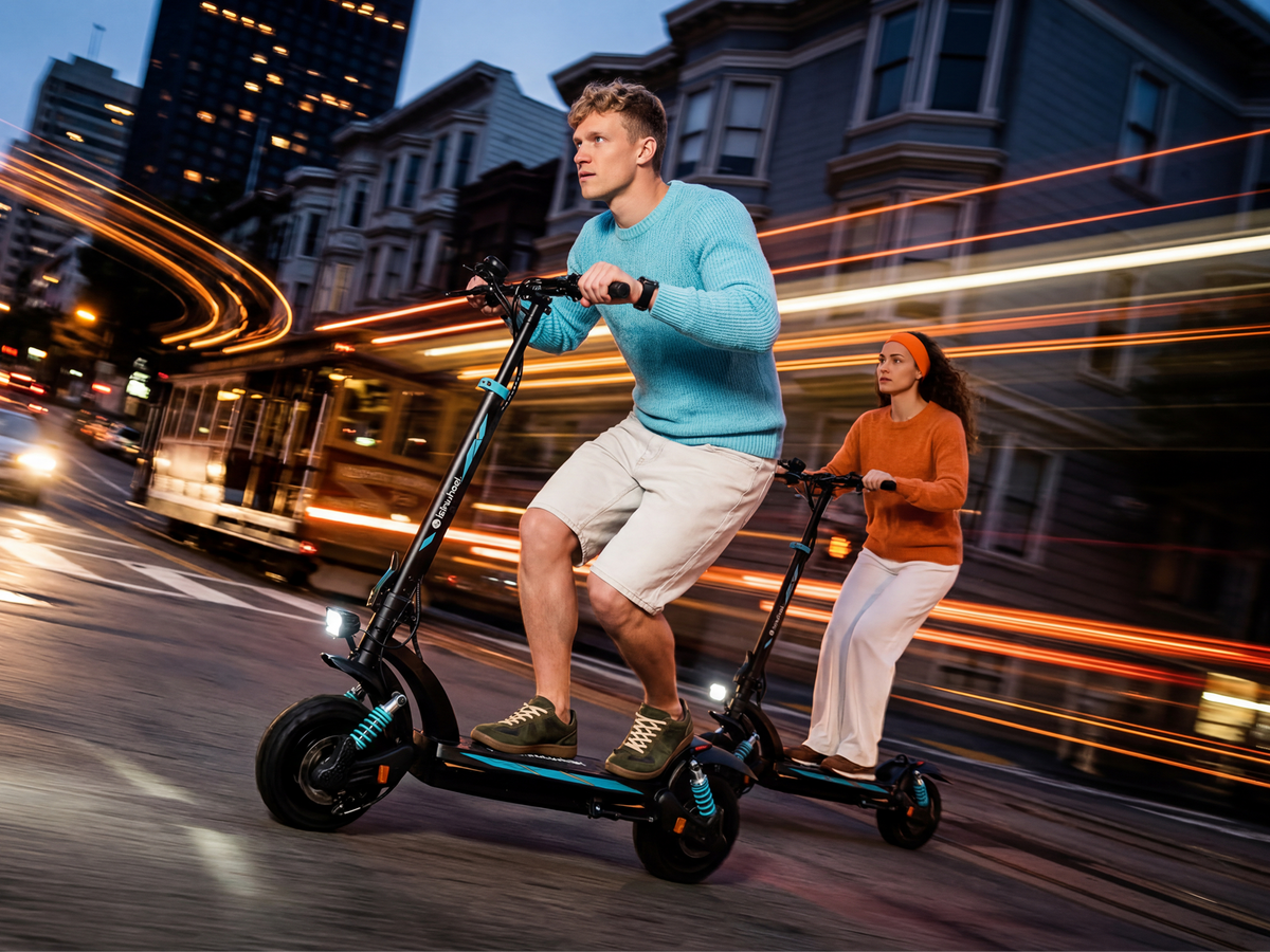 isinwheel GT2 Pro off-road electric scooter photo 9