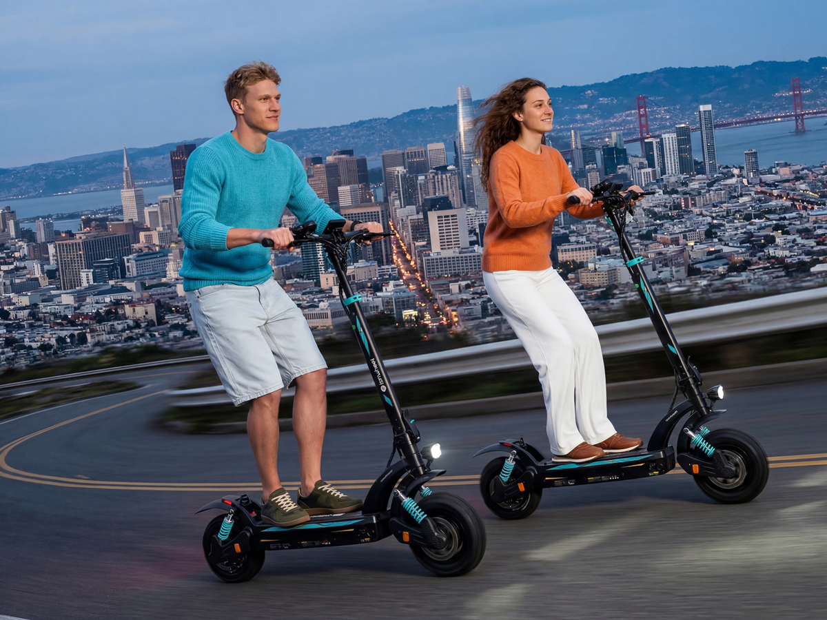 isinwheel GT2 Pro off-road electric scooter photo 7
