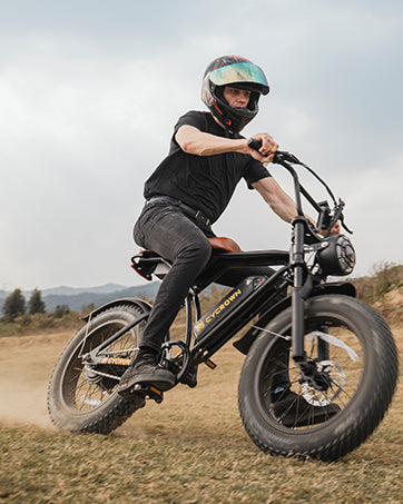 Cycrown Run Vintage Moped Ebike