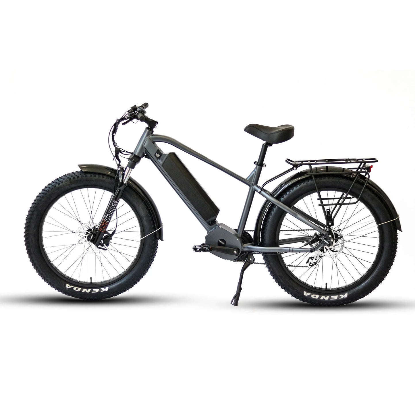 EUNORAU FAT-HD 1.0 Pro Electric Bike – 1000W Mid-Drive Fat Tire eBike
