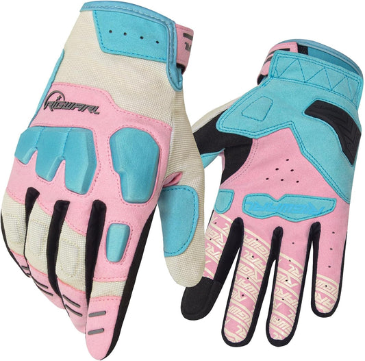 Comfortable Mountain Bike Motorcycle Gloves Women and Men with Touchscreen Fingers for Riding ATV MTB Drit Bike…