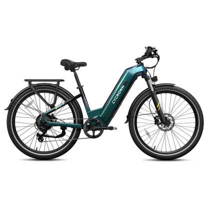 Cycrown UrbanXST commuter ebike with rack photo 36