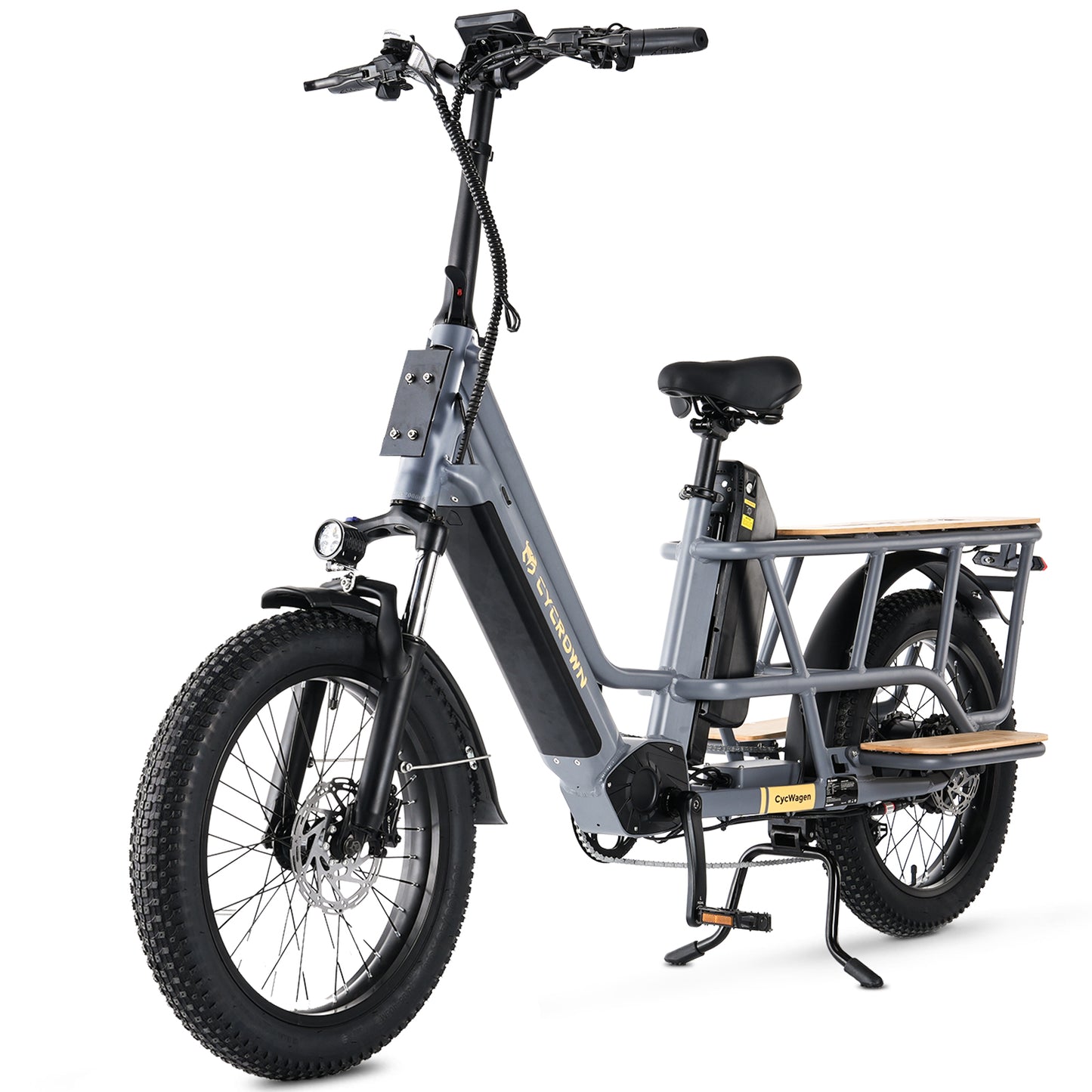 Cycrown Wagen Dual Battery Longtail Cargo Ebike