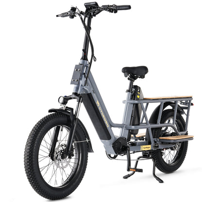 Cycrown Wagen Dual Battery Longtail Cargo Ebike