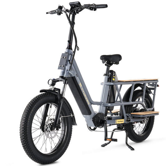 Cycrown Wagen Dual Battery Longtail Cargo Ebike