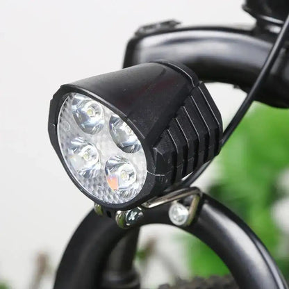 2-in-1 E-Bike LED Headlight with Horn – Multiple Voltage OptionsEvolveRide