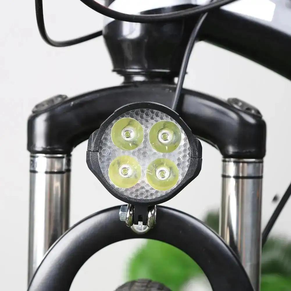 2-in-1 E-Bike LED Headlight with Horn – Multiple Voltage OptionsEvolveRide